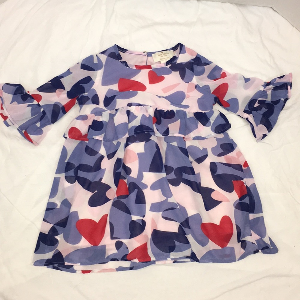 Kate spade, 2T heart dress, in great condition.